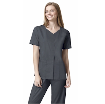 Women’s Snap Front Top With Two Pockets, Medical Scrubs, Medical Uniforms, Nursing Scrubs, medical, scrubs, Snap Front, scrubs, women’s, Short Sleeve, uniform, uniforms, wonderwink, wonderwork, wink scrubs, wonder wink scrubs, wink medical scrubs, wink uniforms, wink medical uniforms, wink scrub tops, wink scrub pants, wink two stretch, scrubs pants, wonderwink, wonderwork scrubs,