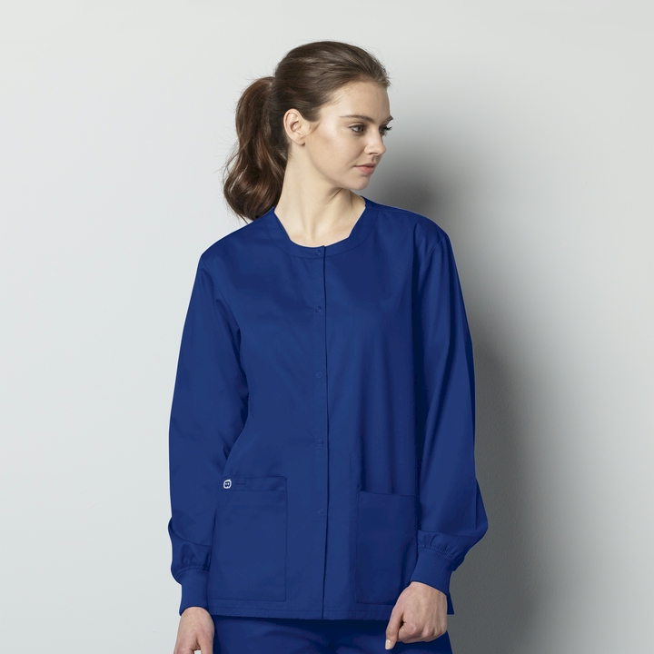 womens Galaxy blue long sleeve smocks, long, pockets, with pockets, sleeve, smocks,  smock, teachers, pharmacy, workers, supermarket, artists, childcare, unisex, womens, women’s, coverage, mens, men’s, long sleeve, sleeved, wonderwink, pharmacists, doctors, lab technicians, salon stylists, artists, day care workers, shop, counter workers, lab, counter, womens smocks, counter coats, vests, fame fabrics, fame vests, waitress, waiter, food service, adults, pockets, art, salons, hairdressers, protection, cover up, wonderwork, cheap, low cost, quality, school, daycare, fabric, 2, pocket, snap, front, cotton, snap front, pocket, church, churches, safety, childcare, uniforms, 