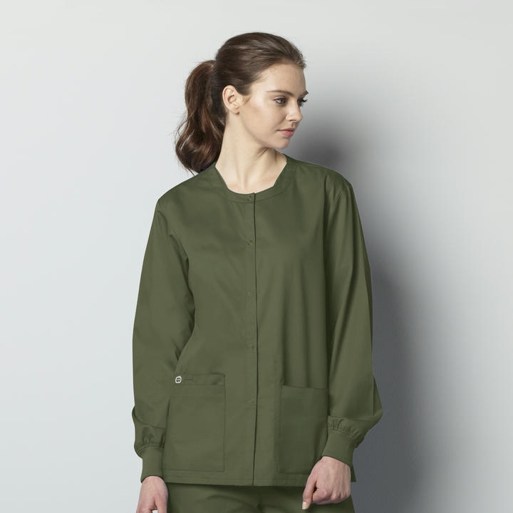 womens olive long sleeve smocks, long, sleeve, pockets, with pockets, smocks,  smock, teachers, pharmacy, workers, supermarket, artists, childcare, unisex, womens, women’s, coverage, mens, men’s, long sleeve, sleeved, wonderwink, pharmacists, doctors, lab technicians, salon stylists, artists, day care workers, shop, counter workers, lab, counter, womens smocks, counter coats, vests, fame fabrics, fame vests, waitress, waiter, food service, adults, pockets, art, salons, hairdressers, protection, cover up, wonderwork, cheap, low cost, quality, school, daycare, fabric, 2, pocket, snap, front, cotton, snap front, pocket, church, churches, safety, childcare, uniforms, 