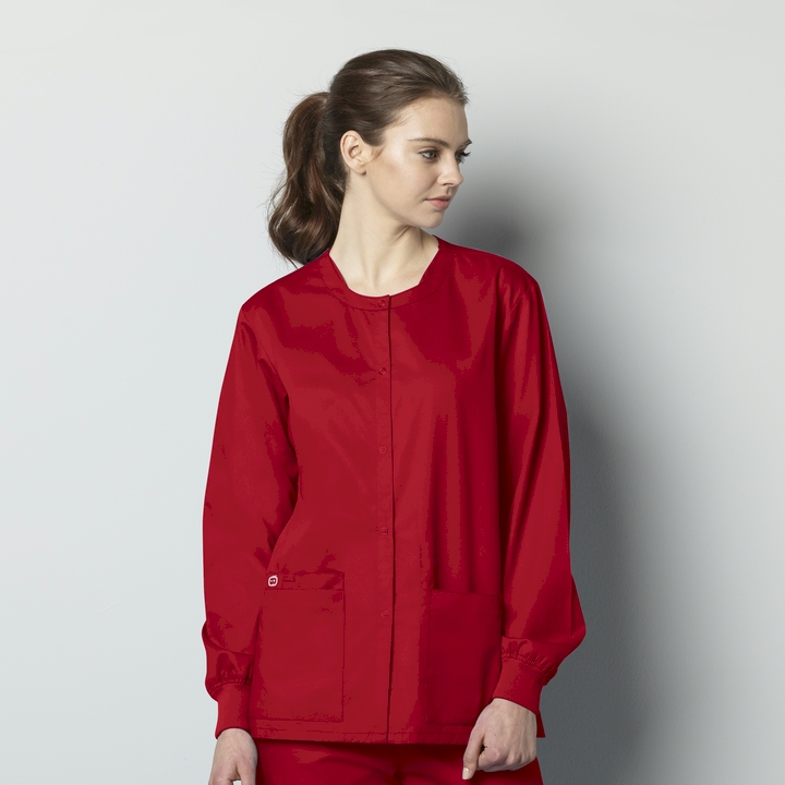 womens red long sleeve smocks, long, pockets, with pockets, sleeve, smocks,  smock, teachers, pharmacy, workers, supermarket, artists, childcare, unisex, womens, women’s, coverage, mens, men’s, long sleeve, sleeved, wonderwink, pharmacists, doctors, lab technicians, salon stylists, artists, day care workers, shop, counter workers, lab, counter, womens smocks, counter coats, vests, fame fabrics, fame vests, waitress, waiter, food service, adults, pockets, art, salons, hairdressers, protection, cover up, wonderwork, cheap, low cost, quality, school, daycare, fabric, 2, pocket, snap, front, cotton, snap front, pocket, church, churches, safety, childcare, uniforms, 
